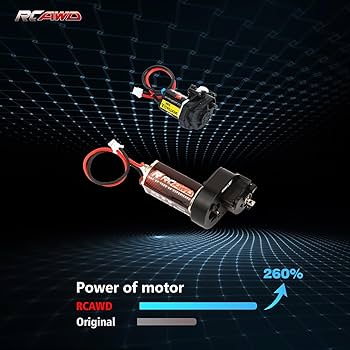 Amazon.co.jp: RCAWD 260%以上のパワー 180 モーター 51T SCX24